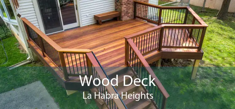 Wood Deck La Habra Heights