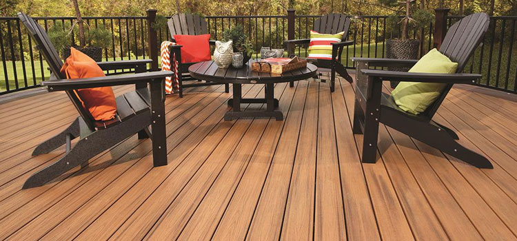 Black TREX Decking in La Habra Heights, CA