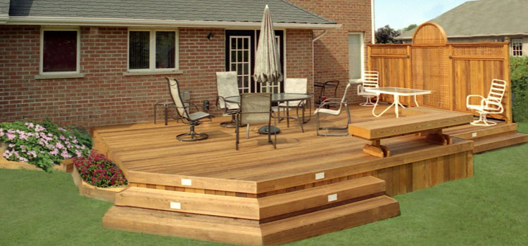 Cedar Composite Decking in La Habra Heights, CA