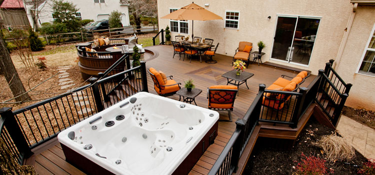 Creative Custom Decks Design in La Habra Heights, CA