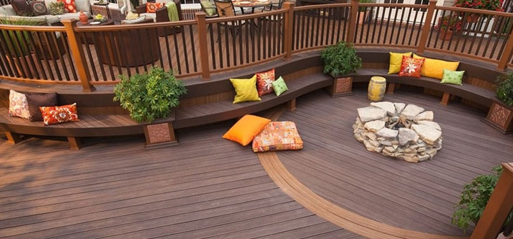 Gray TREX Decking in La Habra Heights, CA