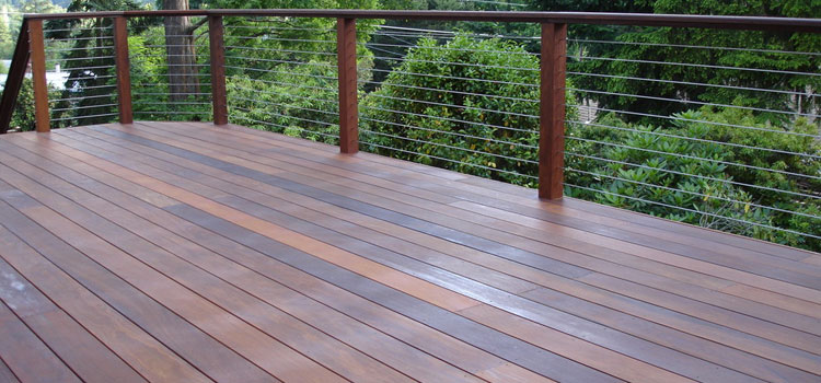 Installing IPE Decking in La Habra Heights, CA